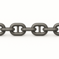 Цепь круглозвенная с распорками А2-5-26х104