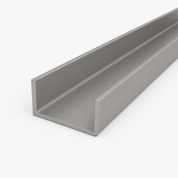 Профиль п-образный нержавеющий 160х80х8х8 мм AISI 304 в наличии в Ярославле