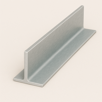 Т-образный профиль нержавеющий 120х120х8 мм AISI 316Ti в наличии в Ярославле