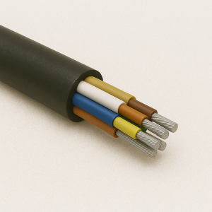 Провод контрольный ПВС 2х0,75+1х0,75 черный в наличии в Ярославле