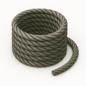 Канат тройной свивки ЛК-Р 78 мм ГОСТ 3089-80 в наличии в Ярославле