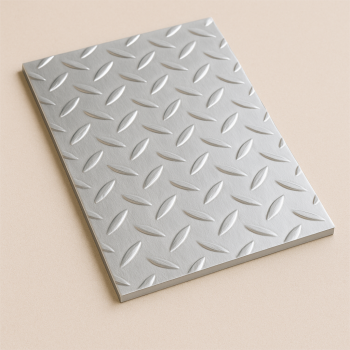 Алюминиевый рифленый лист квинтет 1,2х1200х3000 мм АМг2Н2Р в наличии в Ярославле