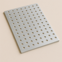 Алюминиевый перфорированный лист Rv 3х5х1 мм АМГ3Н2