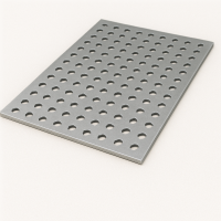 Лист перфорированный стальной Qg 8.0-12.0 1х1000х2000 мм 08пс ГОСТ Р 58602-2019