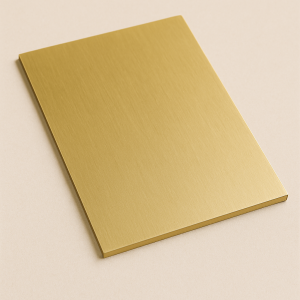 Латунный лист мягкий 5х600х1500 мм Л63 ГОСТ 2208-2007 в наличии в Ярославле