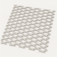 Сетка просечно-вытяжная ЦПВС нержавеющая 10х4х0,5 мм 08Х18Н10