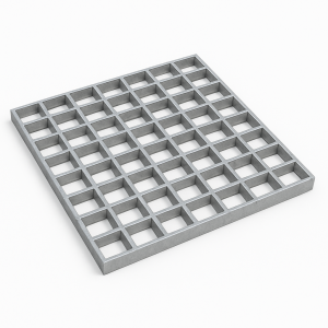 Решетчатый настил P 33х11/30х2 500х500 мм в наличии в Ярославле