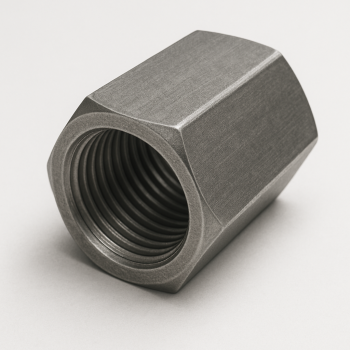 Гайка соединительная никелированная 25Х2М1Ф М8 мм DIN 6334 в наличии в Ярославле