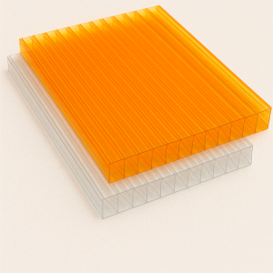 Сотовый поликарбонат 8х2100х6000 мм бронзовый 30% в наличии в Ярославле