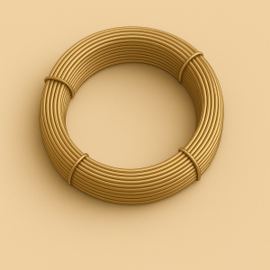 Латунная проволока тянутая 0,5 мм Л63 ГОСТ 1066-2015 в наличии в Ярославле