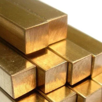 Латунный квадрат тянутый 14х14 мм ЛС59-2 ГОСТ 31366-2008 в наличии в Ярославле