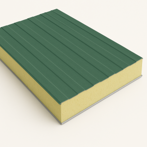 Стеновая сэндвич-панель с минеральной ватой 60 мм RAL 8017 в наличии в Ярославле