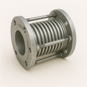 Компенсатор стальной осевой фланцевый ДУ 100 в наличии в Ярославле