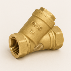 Латунный фильтр сетчатый резьбовой ДУ 15 РУ 20 ГОСТ 15527-2004 в наличии в Ярославле