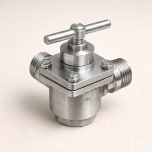 Кран пробковый 3-х ходовой ВР/ВР/ВР AISI 316L DN 25 в наличии в Ярославле